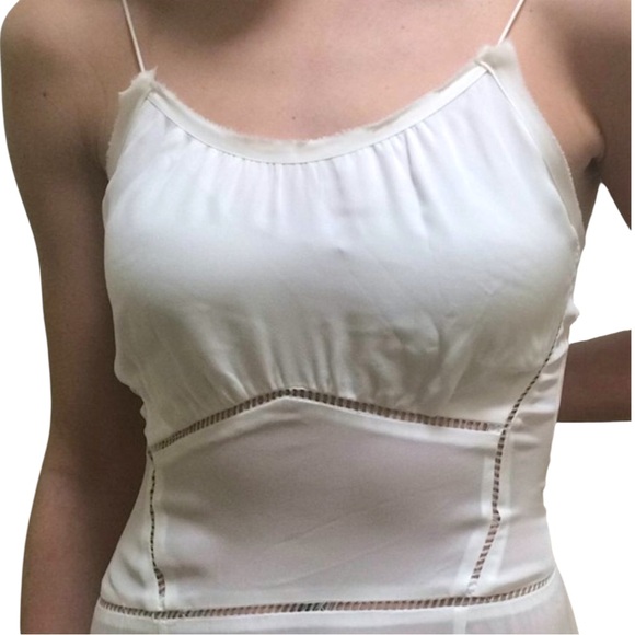 NWT TOME White 100% Silk Sleeveless Maxi Dress Runway Fall Winter 2013 - size 2 - Picture 14 of 16